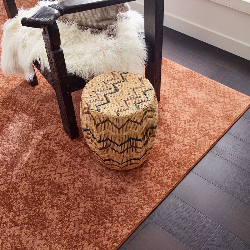 Chair covered in material - Mac's Custom Flooring in Redlands